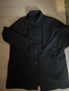 MEN'S BIGI ブラック スプリングコート美品Lサイズ