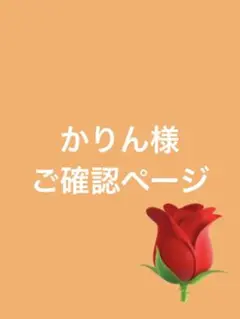 かりん様 ご確認ページ