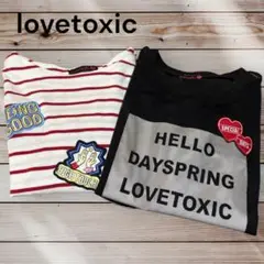 底値！lovetoxic Tシャツ 2点セットM.L