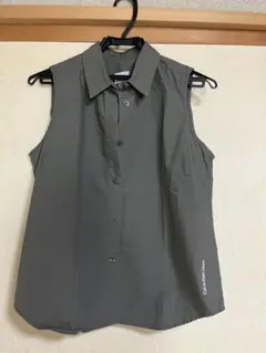 【期間限定掲載】Calvin Klein ノースリーブシャツ グレー