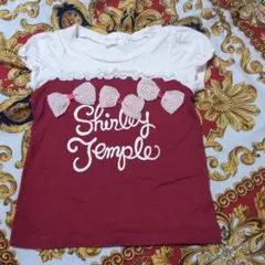 Shirley Temple リボンTシャツ 110cm 半袖シャツ