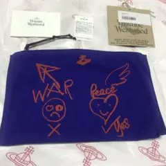 ヴィヴィアンウエストウッド アングロマニア クラッチバッグ 英字タイポグラフィー 2025年最新】Vivienne Westwood ANGLOMANIA レディース クラッチ