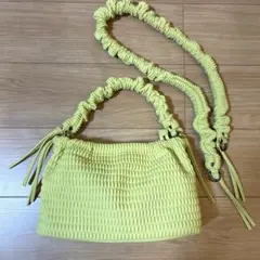 HVISK ヴィスク　2wayバッグ　ギャザーハンドルバッグ