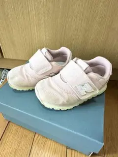 New Balance IZ373CA2 ベビーシューズ 14.5cm ピンク