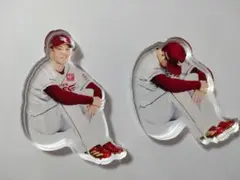 則本昂大選手　シークレット　楽天イーグルス　体育座り　アクリルスタンド