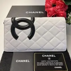 新品同様‼️ シャネル CHANEL カンボンライン 財布 長財布