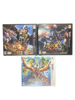 モンスターハンター4G 　〃ダブルクロス 　〃ストーリーズ