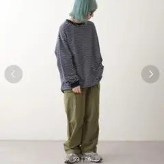 チャオパニックティピー　ボーダー　ロンT