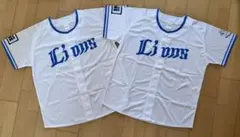 西武ライオンズ⭐︎配布ブルーユニフォーム 2024⭐︎Lサイズ２枚