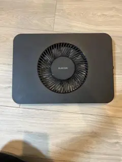 ELECOM フラット型 PC用ファン ブラック