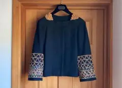 Dries van noten ハンド刺繍 クロップド ランウェイジャケット
