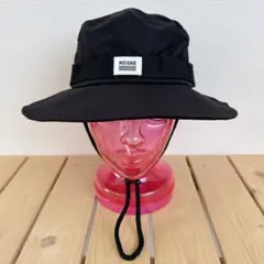 バケットハット　アウトドア　登山　UV ブラック　男女兼用