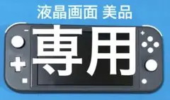 任天堂 ニンテンドー スイッチライト グレー 本体 ①