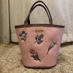 KEITA MARUYAMA ハンドバッグ　ピンク　美品 KEITA MARUYAMA ハンドバッグ ピンク 美品 - メルカリ