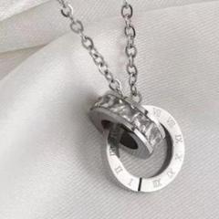 【正規 未使用】BVLGARI ロゴ刻印 黒×黒銀チャーム/ネックレスチェーン BVLGARI - 【正規 未使用】BVLGARI ロゴ刻印パドロックチャーム