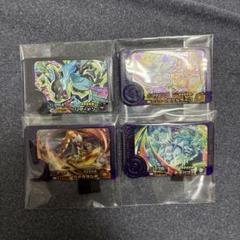 ポケモンフレンダ4枚セット　メガリザードンX タケルライコテラパゴスジャラランガ
