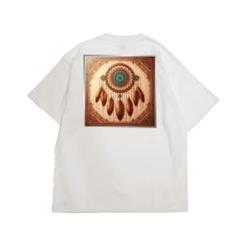 オーガニックコットン Tシャツ XL ドリームキャッチャー バックプリントのサムネイル