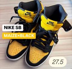 NIKE SB Dunk High Pro イエロー/ブラックのサムネイル