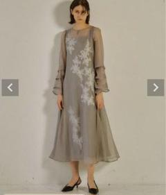 【値下中】LERURE リルアー　Sheer A-line onepiece Sheer A-line onepiece｜LE'RURE