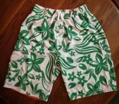 OCEAN PACIFIC SWIMMING TRUNKS/WHT×GRN/L