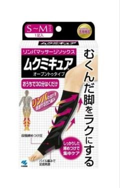 専用‼️     ムクミキュア　Ｓ〜Mサイズ　未使用 Amazon | ムクミキュアオープントゥタイプ 着圧ソックス SM