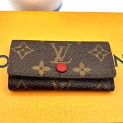 ✨超美品✨ルイヴィトン キーケース モノグラムフーシャ 4連 ミュルティクレ Amazon | LOUIS VUITTON(ルイ・ヴィトン) 4連キーケース