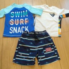 【まとめ売】OLD NAVY ラッシュガードと海パン パンツセット トイザラス