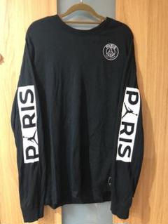 黒【L】パリサンジェルマン PSG ジョーダン Jordan ロンT 黒