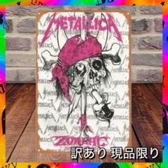 【ブリキ看板】Zorlac ゾーラック メタリカ パイレーツ アメリカン雑貨