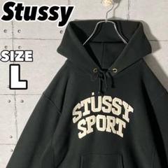 stussy × champion 黒 パーカー　L 楽天市場】STUSSY ステューシー パーカー サイズ:L 30周年記念