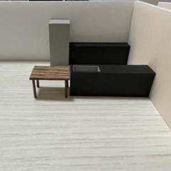 1/50 白模型キッチンセット