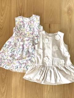 プティマイン　petit main　ワンピース　90cm 2着セット