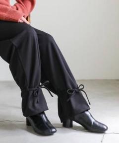 【新品】select MOCA ダブルタックドローストリングパンツ ¥5,170