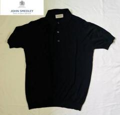 極美品 ジョンスメドレー 長袖 ニットポロシャツ FINCHLEY ブラック JOHN SMEDLEY｜ジョンスメドレー日本公式