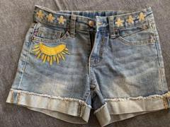 可愛い　コストコ　VIGOSSデニムショートパンツ