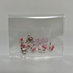 ハローキティ ネイルパーツ 濃ピンクのサムネイル