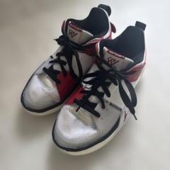 Jordan バスケットボールシューズ ホワイト/レッド