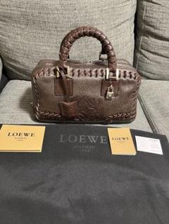 極美品　ロエベ アマソナ　28 アナグラム　ハンドバッグ　LOEWE