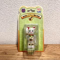 BE@RBRICK - 2014年 未開封　レアBE@RBRICK 招き猫 透明 100% ベアブリック BE@RBRICK SERIES 50