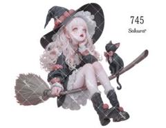 《No.745》オリジナル人物ステッカー 女の子 シール ステッカー