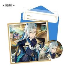 原神 POPUP チケット風 カード 特典 セット ヌヴィレット 原神 テイワットグッズ ポップアップストア ヌヴィレット POP UP