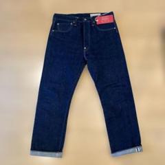 裾上げ後試着のみボンクラBONCOURAシンチバックXXデニム33ワンウオッシュ 裾上げ後試着のみボンクラBONCOURAシンチバックXXデニム33