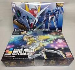 RG ダブルオーライザー HG すーぱーふみな ガンプラ セット