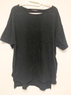 Wcloset 黒ロングTシャツ