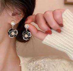 未使用品⭐️CHANEL⭐️カメリアピアス CHANEL シャネル カメリアピアス PGピンクゴールド D