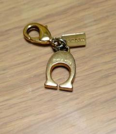 【お値下げ新品未使用希少・レア品】COACHチャームキーホルダー 新品未使用】COACHコーチ☆キーホルダー☆バッグチャーム