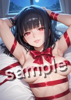 AI 美女 ポスター A4 サイズ 美女 アート イラスト IN-15