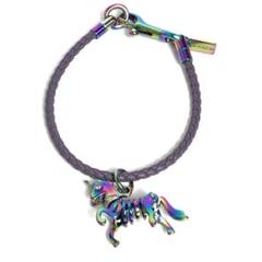 【極美品】COACH コーチ ブレスレット ユニコーン レザー レインボー 極美品】COACH コーチ ブレスレット ユニコーン レザー