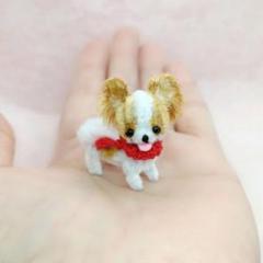 <パピヨン>モールアート*モール犬