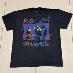 90’sレッドホットチリペッパーズ Tシャツ giant XL 限定セールXL☆giant製☆レッドホットチリペッパーズ☆Tシャツ黒